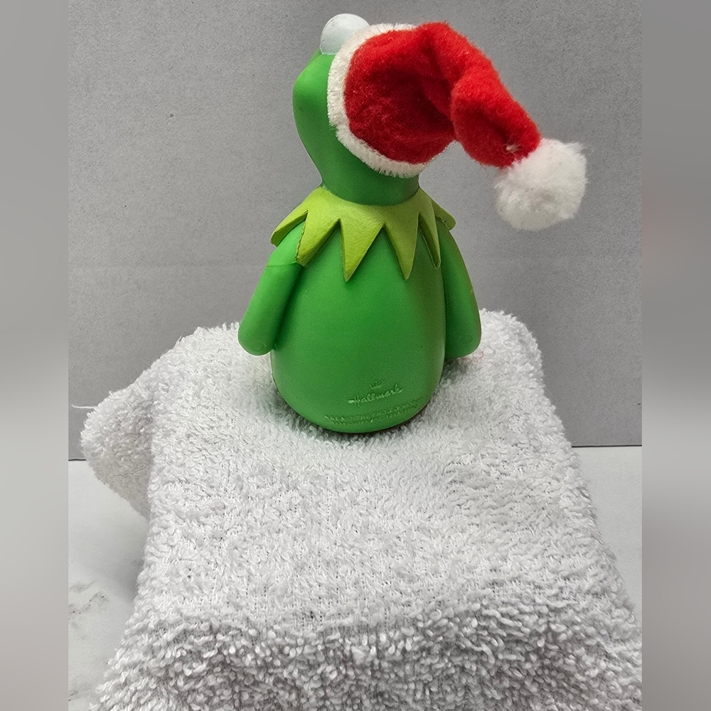 Vintage 1980 Hallmark Kermit the Frog Stocking Hanger Christmas Decor - Picture 3 of 8